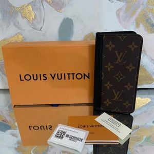 Louis Vuitton Iphone XS Max/XR Monogram Folio Case